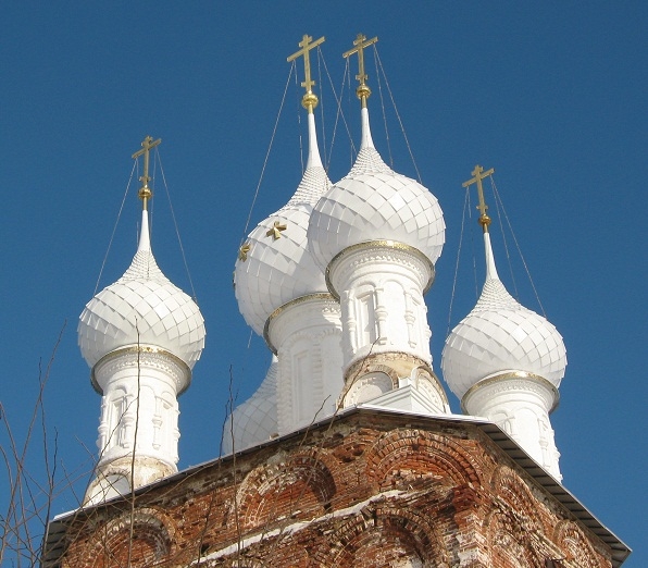 Покровский храм Дунилово купола